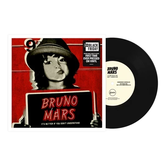 Bruno Mars - It's Better If You Don't Understand RSD Black Friday 限量10吋黑膠1LP 