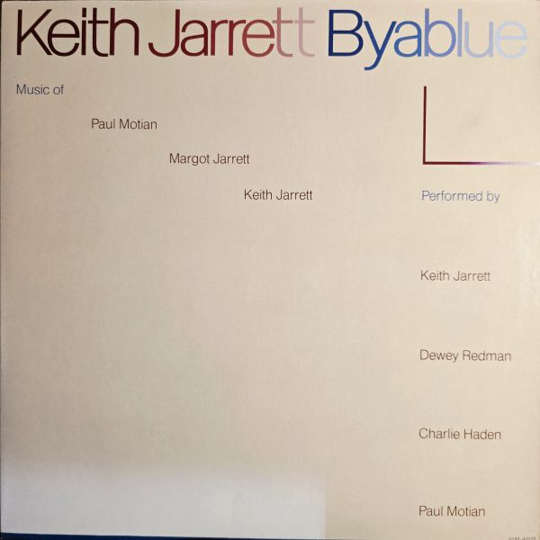 Keith Jarrett – Byablue | 二手老膠1LP 
