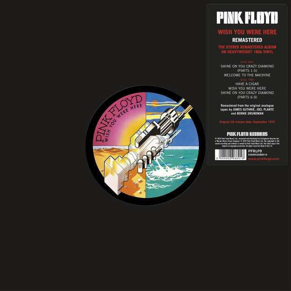 Pink Floyd - Wish You Were Here 重量盤黑膠2LP 