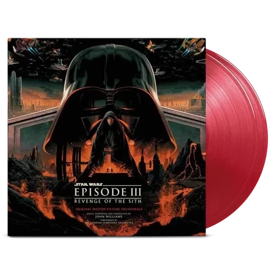 John Williams - Star Wars: Revenge of the Sith 西斯大帝的復仇 紅色彩膠2LP 