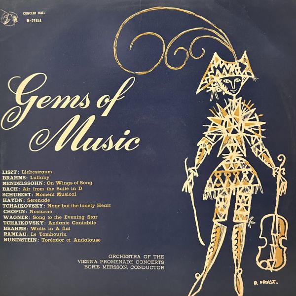 Boris Mersson - 音樂的遊戲 各音樂家精選曲 二手老膠1LP 