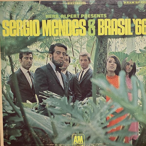 Sergio Mendes & Brasil '66 – Herb Alpert Presents Sergio Mendes & Brasil '66 二手老膠1LP 