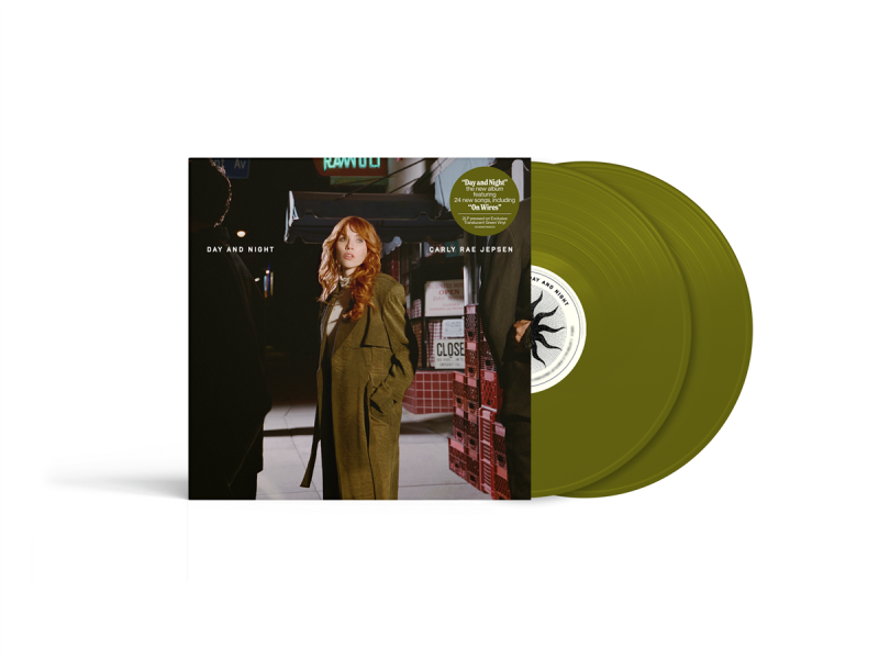 Carly Rae Jepsen - Day and Night indie通路限定綠膠2LP Carly Rae Jepsen Day and Night 黑膠, Carly Rae Jepsen Day and Night 綠膠, Carly Rae Jepsen 黑膠, Day and Night LP, Carly Rae Jepsen LP, Day and Night vinyl, Carly Rae Jepsen 專輯, Day and Night 限定版 黑膠