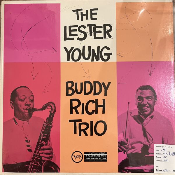 The Lester Young Buddy Rich Trio – The Lester Young Buddy Rich Trio | 二手老膠1LP 見本盤 