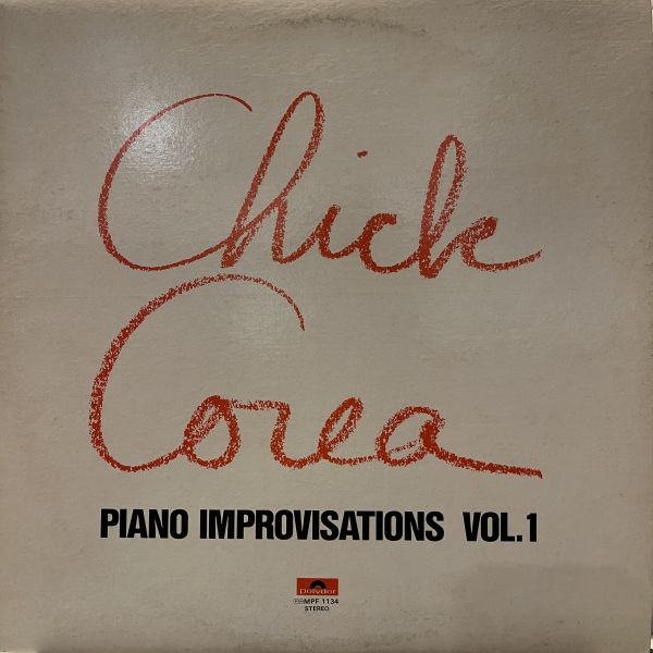 Chick Corea - Piano Improvisations Vol. 1｜二手老膠1LP 