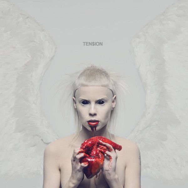 Die Antwoord - Ten$ion 黑白噴濺膠1LP 
