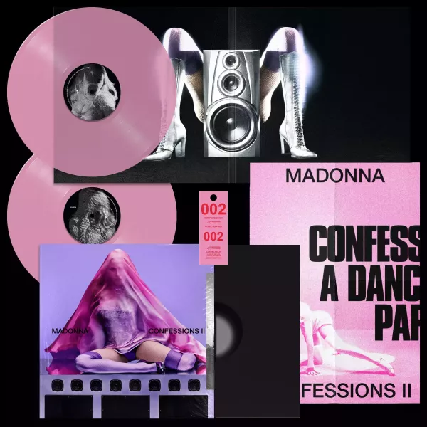 Madonna - Confessions II 豪華版粉膠2LP 