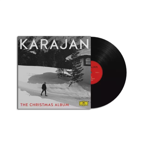 卡拉揚 Herbert von Karajan / Berliner Philharmoniker - The Christmas Album 首版黑膠1LP 