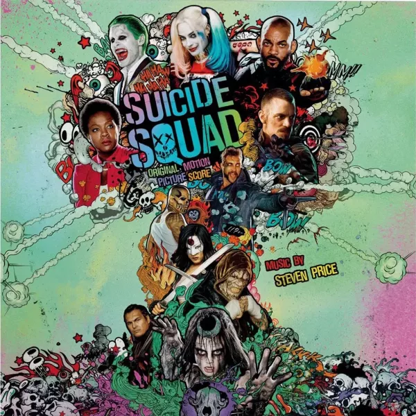 Suicide Squad 自殺突擊隊原聲帶 隨機顏色彩膠2LP 