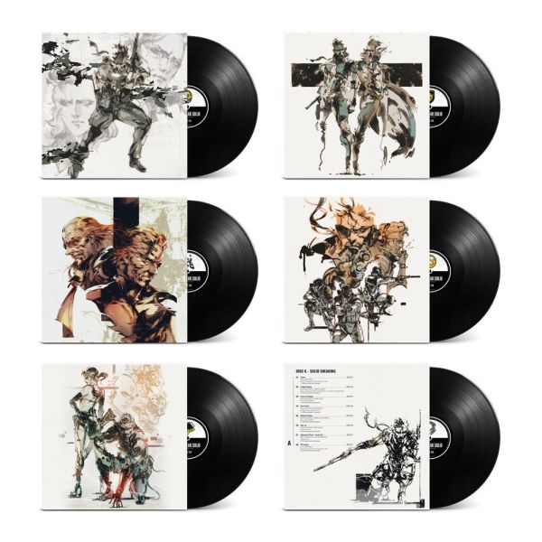 潛龍諜影（Metal Gear Solid）：電玩配樂黑膠典藏版 (Box Set 6LP) 