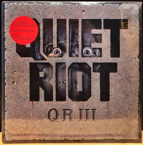 Quiet Riot - QR III 二手老膠1LP 