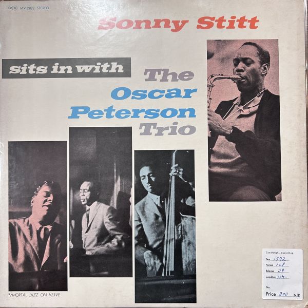 Sonny Stitt Sits In With The Oscar Peterson Trio | 二手老膠1LP 