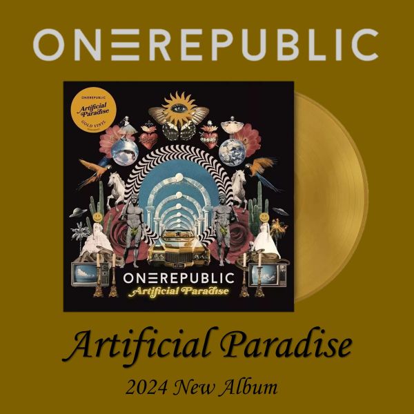 OneRepublic 共和時代 – Artificial Paradise 黃金彩膠1LP OneRepublic 共和時代, OneRepublic 全新黑膠, OneRepublic黑膠唱片, OneRepublic 黑膠專輯