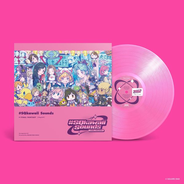 SQUARE ENIX MUSIC - #SQkawaii Sounds -FINAL FANTASY- 粉膠1LP 