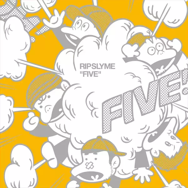 RIP SLYME - FIVE＜完全生産限定盤＞ 黑膠2LP RIP SLYME FIVE 黑膠, FIVE 黑膠, RIP SLYME 黑膠, FIVE LP, RIP SLYME LP, 日系嘻哈 黑膠