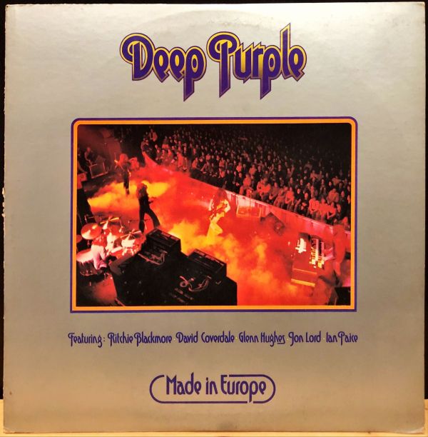 Deep Purple - Made In europe 二手老膠1LP 