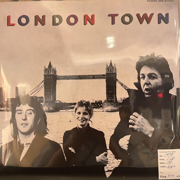 Wings – London Town | 二手老膠1LP 