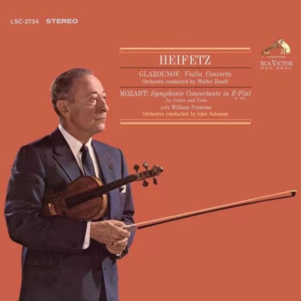 海飛茲 Jascha Heifetz - Glazounov Violin Concerto / Mozart: Symphonie Concertante in E-Flat 發燒全類比45轉黑膠2LP (Analogue Production) Jascha Heifetz Glazunov Violin Concerto 黑膠, Heifetz Mozart Symphonie Concertante 黑膠, Glazunov Violin Concerto 黑膠, Analogue Productions 黑膠, 海飛茲 黑膠, 古典發燒黑膠