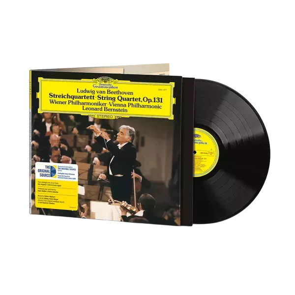 伯恩斯坦 Leonard Bernstein / 維也納愛樂樂團 - Beethoven: String Quartet No. 14 in C-Sharp Minor, Op. 131 全類比AAA黑膠1LP(The Original Source Series) 