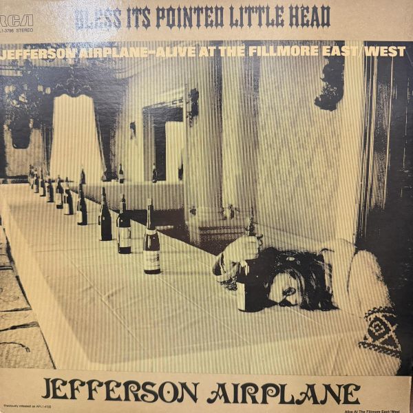 Jefferson Airplane - Bless Its Pointed Little Head 二手老膠1LP 