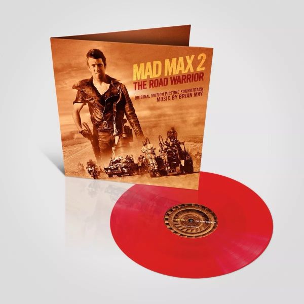 BRIAN MAY - 瘋狂麥斯 : 衝鋒飛車隊 MAD MAX 2 : ROAD WARRIOR 紅透膠1LP MAD MAX 2 LP,  MAD MAX 2 album,  MAD MAX 2專輯