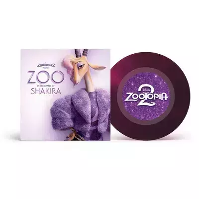 Shakira - Zoo 紫色亮片膠1EP 