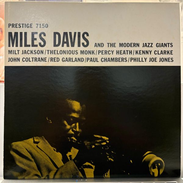 Miles Davis – Miles Davis And The Modern Jazz Giants ｜二手老膠1LP 
