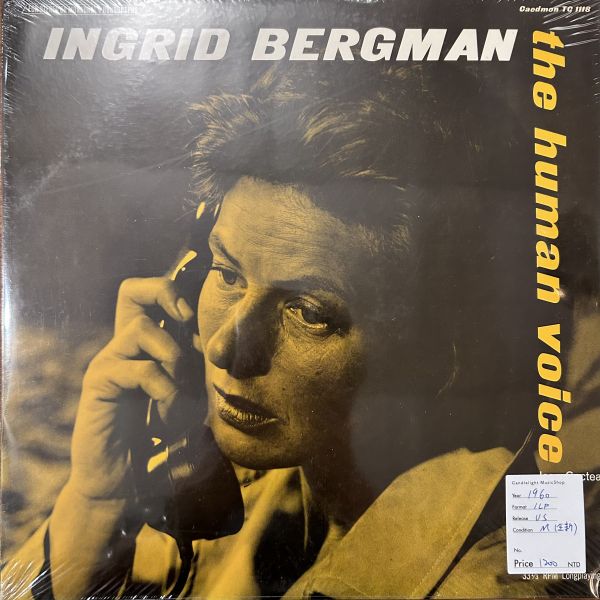 Ingrid Bergman – The Human Voice | 二手老膠 