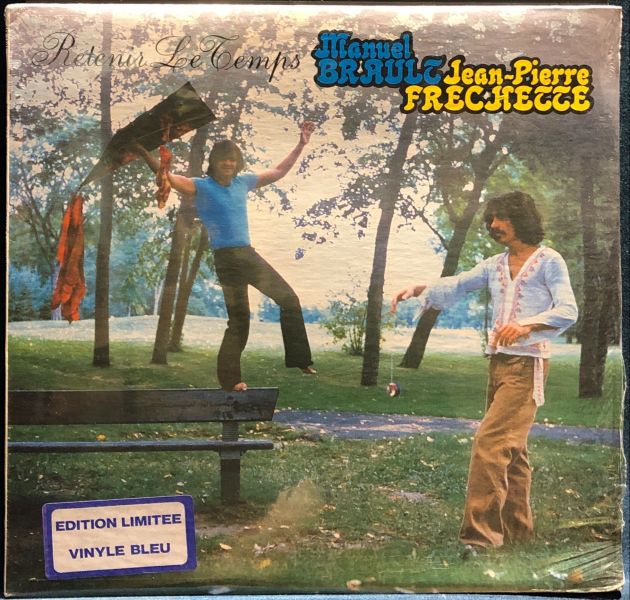 Manuel Brault, Jean-Pierre Frechette - Retenir Le Temps 二手老膠1LP 