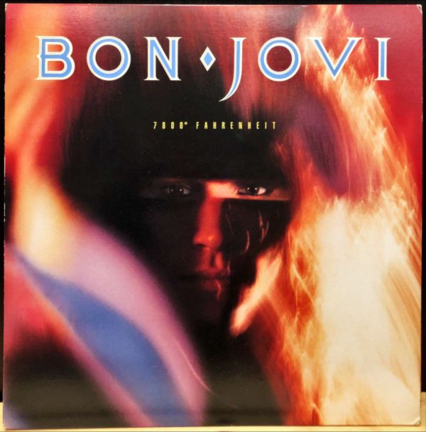 Bon Jovi - 7800° Fahrenheit 二手老膠1LP 