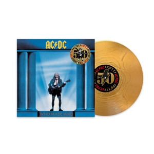 AC/DC - WHO MADE WHO 出道50週年紀念 限量金色彩膠1LP 