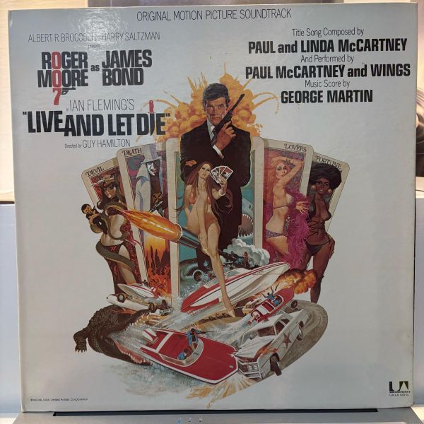Various – Live And Let Die (Original Motion Picture Soundtrack)｜二手老膠1LP 