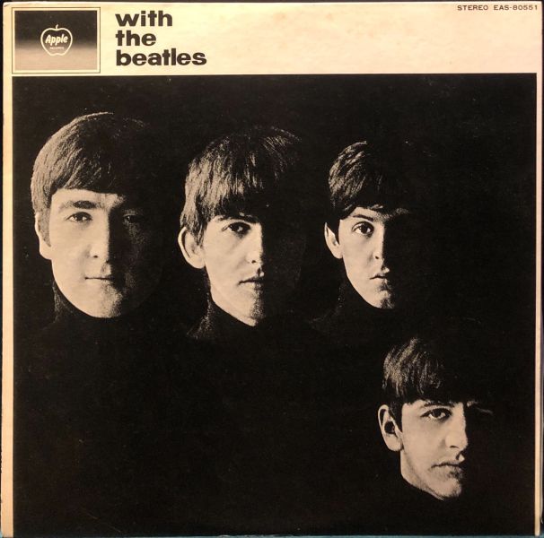 The Beatles - with the beatles 二手老膠1LP 