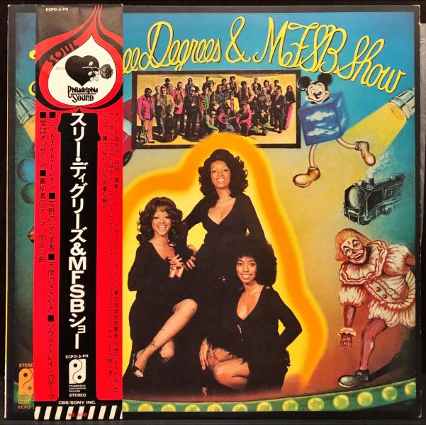 The Three Degrees & MFSB - The Three Degrees & MFSB Show 二手老膠1LP 