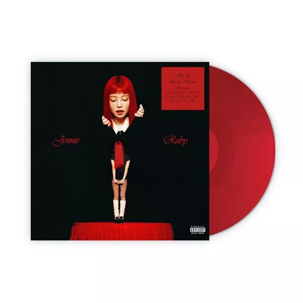 Jennie -《Ruby》Opaque Apple Red 蘋果紅膠1LP 