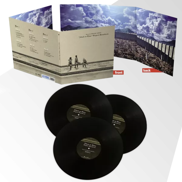 進擊的巨人 Attack On Titan 第一季原聲帶 黑膠3LP 
