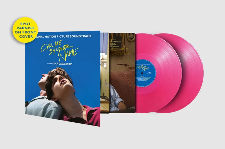 CALL ME BY YOUR NAME 以你的名字呼喚我 電影原聲帶 粉紅彩膠2LP 