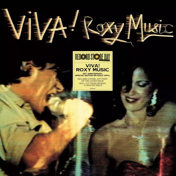 Roxy Music - Viva ! Roxy Music 金色彩膠1LP (2026 RSD) 