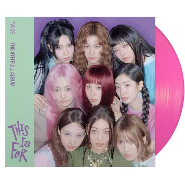 TWICE - THIS IS FOR 彩膠1LP(Dragonfruit Glitter) 