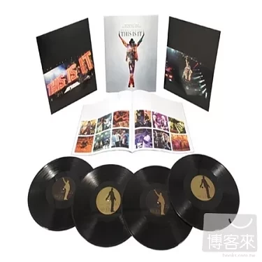 Michael Jackson - This Is It 精裝盒黑膠4LP 