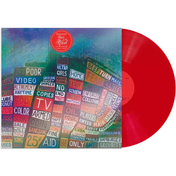 Radiohead - Hail to the Thief Live Recordings 2003–2009 紅膠1LP 