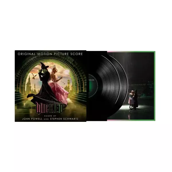 john powell & stephen schwartz - 魔法壞女巫 Wicked 電影原聲帶 黑膠2LP 