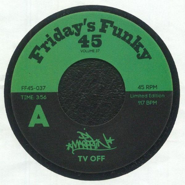 Dj Marrrtin - TV Off / Que Se Sepa 7吋黑膠1EP 