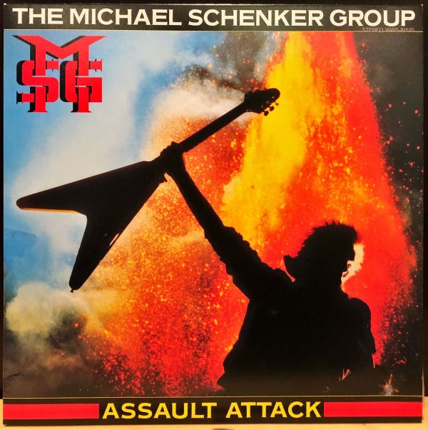 The Michael Schenker Group - Assault Attack 二手老膠1LP 