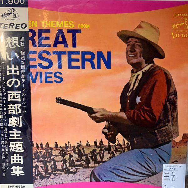 Various – Golden Themes From Great Western Movies | 二手老膠1LP 