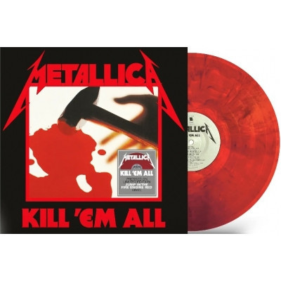 Metallica - Kill’em All 火焰紅膠1LP 