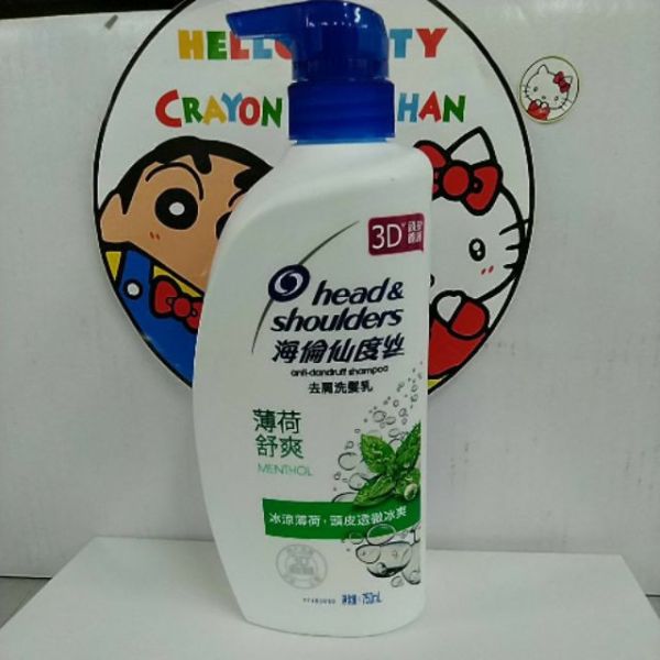 海倫仙度絲洗髮乳750ml(薄荷舒爽)(38031) 