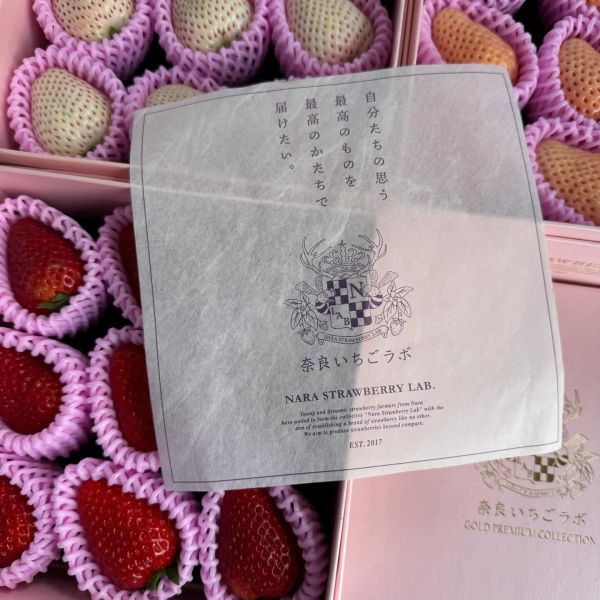 【頂級規格】奈良天皇三色草莓禮盒 