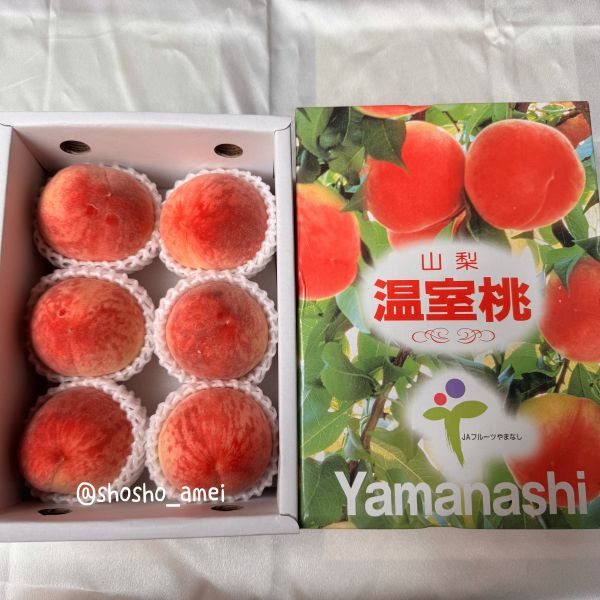 【夏日必嚐】山梨縣溫室水蜜桃 