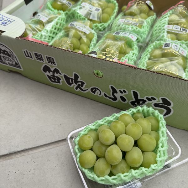 山梨縣麝香葡萄PE盒 